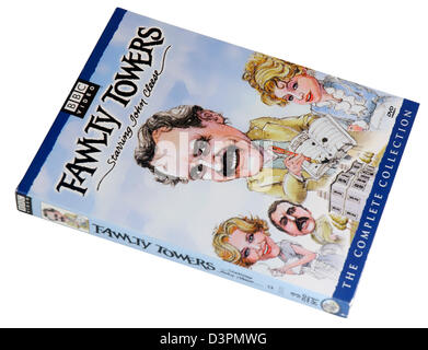 Fawlty Towers komplette Comedy Serie DVD Stockfoto