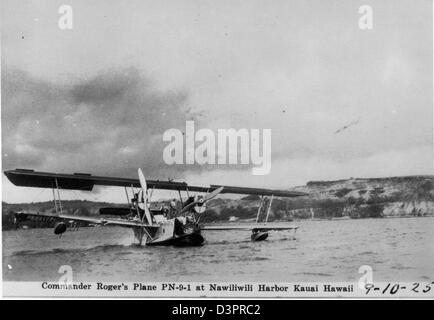 Naval Aircraft Factory PN-9, A-6878, Kauai HI, 10 Sep 25 2 Stockfoto