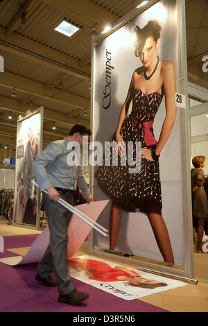 Poznan, Polen, Schließung am Fashion fair Targi Mody Poznan Fashion Fair Stockfoto