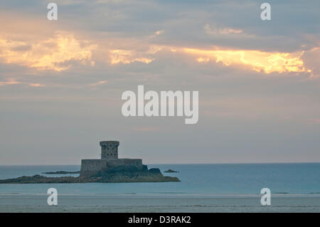 La Rocco Tower, St Ouen, Jersey Stockfoto