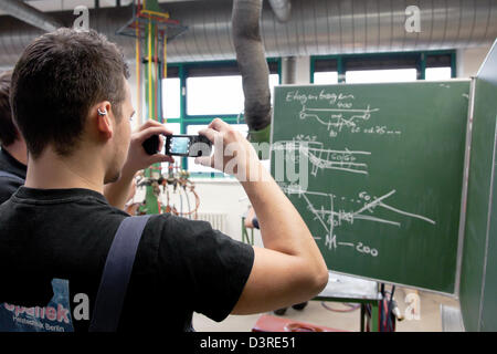 Berlin, Deutschland, im Zuge der Industrie-und Handelskammer und Heizungsinstallation Stockfoto