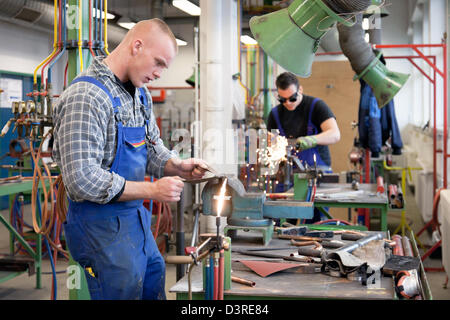 Berlin, Deutschland, im Zuge der Industrie-und Handelskammer und Heizungsinstallation Stockfoto