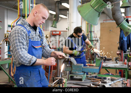 Berlin, Deutschland, im Zuge der Industrie-und Handelskammer und Heizungsinstallation Stockfoto