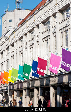 Heilen Kaufhaus am Tottenham Court Road, London, Vereinigtes Königreich Stockfoto