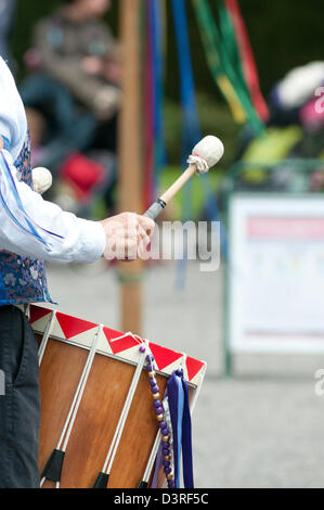 Morris Tanz Schlagzeuger Stockfoto