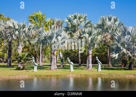 Fairchild Tropical Botanic Garden in Coral Gables in der Gegend von Miami Florida und Umgebung: Stockfoto