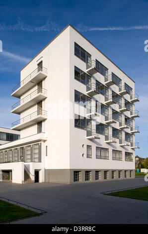 Dessau, Deutschland, das Studio zu Hause des Bauhauses Dessau Stockfoto