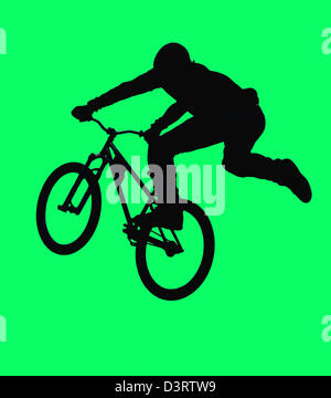 Aktion, BMX Rad, Fahrrad, Radfahren, extreme, Lebensstile, Teenager, Aktivitäten, Abenteuer, Unterhaltung, Bike, Biker, Biken, bmx Stockfoto