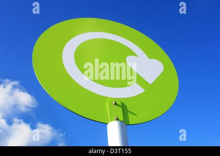Schild - John Gollop Stockfoto