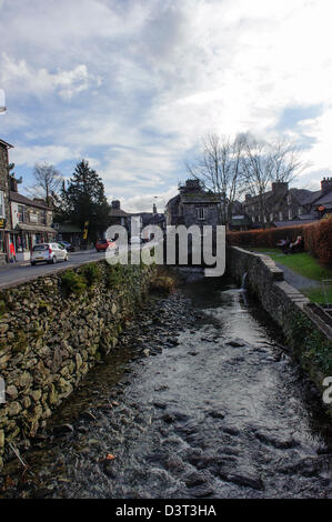 Ambleside, Bridge House Stockfoto