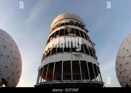 Berlin, Deutschland, ehemalige US Radarstation auf dem Teufelsberg Stockfoto