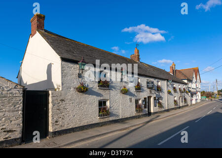 Die Farmers Arms in St. Merryn, Cornwall, England, Vereinigtes Königreich, Europa. Stockfoto