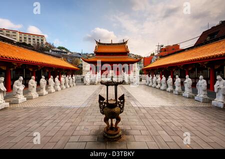 Konfuzius-Schrein in Nagasaki, Japan. Stockfoto