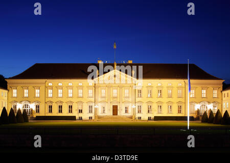 Berlin, Deutschland, Schloss Bellevue, dem Sitz des Bundespräsidenten Stockfoto