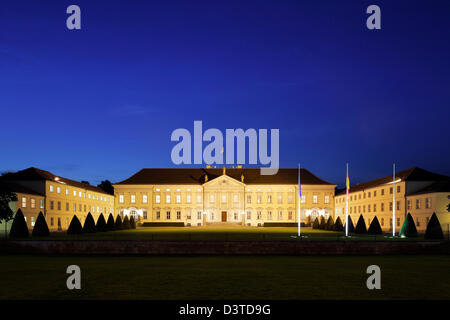 Berlin, Deutschland, Schloss Bellevue, dem Sitz des Bundespräsidenten Stockfoto