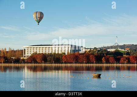 Blick auf Lake Burley Griffin.  Canberra, Australian Capital Territory (ACT), Australien Stockfoto