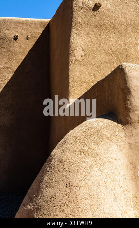 San Francisco de Asis Missionskirche, Ranchos de Taos, New mexico Stockfoto