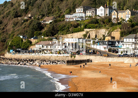 Ventnor Strandseite Isle of White England Great Britain UK Stockfoto