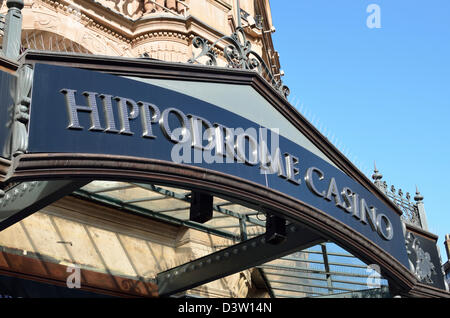 Hippodrome Casino, Leicester Square, London, UK Stockfoto