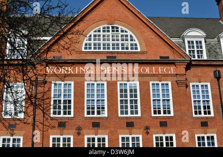 Die Working Men College Erwachsenenbildung Institut, Camden Town, London, UK Stockfoto