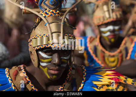 Dinayang Festival in IloIlo, Philippinen Stockfoto