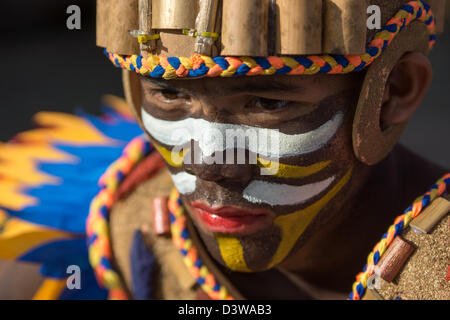 Dinayang Festival in IloIlo, Philippinen Stockfoto