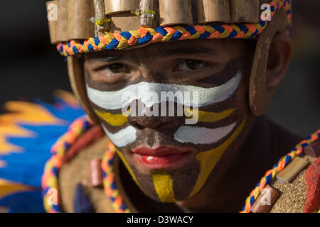 Dinayang Festival in IloIlo, Philippinen Stockfoto