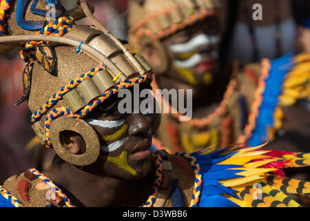 Dinayang Festival in IloIlo, Philippinen Stockfoto