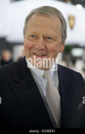 Hamburg, Deutschland, Dr. Wolfgang Porsche, Vorsitzender des Aufsichtsrats der Porsche Automobil Holding Stockfoto