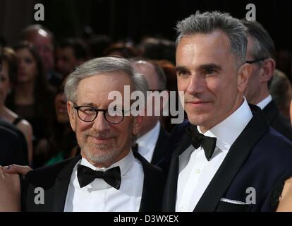 Los Angeles, Kalifornien, USA 24. Februar 2013. bei der Ankunft für den 85. Annual Academy Awards Oscars 2013, der Dolby Theater in Hollywood & Highland Center, Los Angeles, CA 24. Februar 2013. Foto von: Jef Hernandez/Everett Collection/Alamy Live-Nachrichten Stockfoto