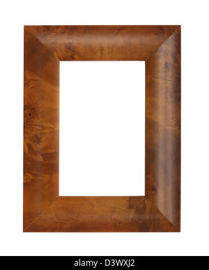 Holz Bilderrahmen Stockfoto