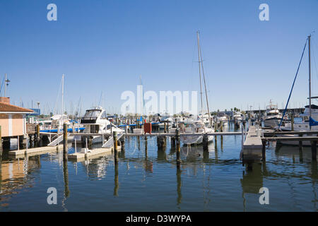 St Petersburg Florida USA Demens Landung Park South Yachthafen Stockfoto