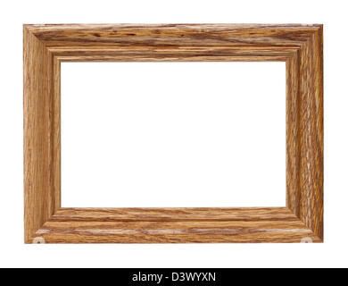 Holz Bilderrahmen Stockfoto