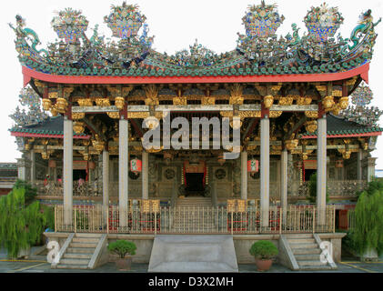 Malaysia; Penang; Georgetown, Khoo Kongsi, chinesische Clanhouse, Stockfoto