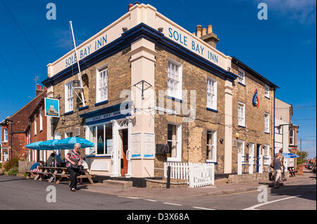 Der Sohle Bay Inn Pub in Southwold, Suffolk, England, Großbritannien, Uk Stockfoto