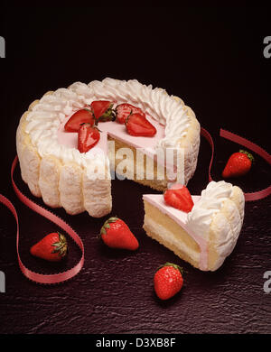 frisch gebackene Desserts & Snacks. Stockfoto