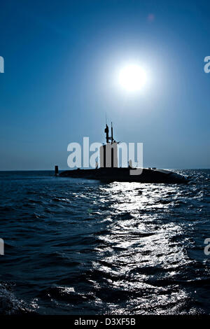 Nukleare u-Boot HMS Talent am Meer in Ägypten Stockfoto