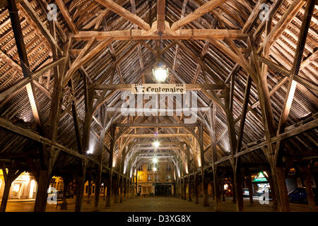 Zentrum Stadt von Milly la Foret, Essonne, Ile-de-France, Frankreich Stockfoto