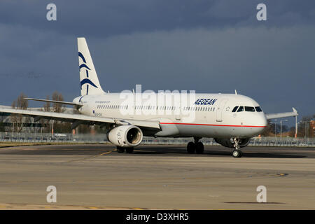 AEGEAN AIRLINES-GRIECHENLAND Stockfoto