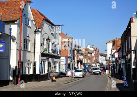 Guildford Street, Chertsey, Surrey, England, Vereinigtes Königreich Stockfoto