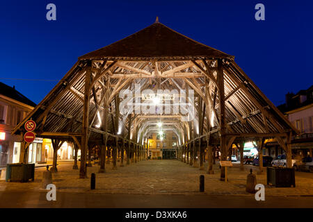 Zentrum Stadt von Milly la Foret, Essonne, Ile-de-France, Frankreich Stockfoto