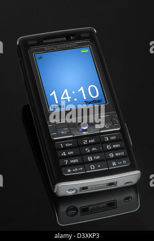 Sony Ericsson K800i Handy Stockfoto