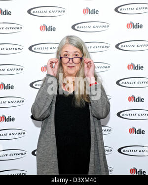 Mary Beard an Oldie des Jahres Awards 2013 Stockfoto