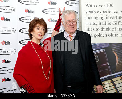 Maureen Lipman & Richard Ingrams an Oldie des Jahres 2013 Stockfoto