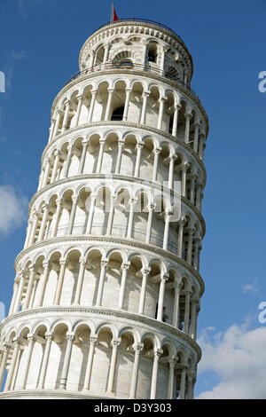 Schiefe Turm von Pisa, Torre Pendente di Pisa, Stockfoto