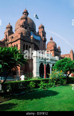 Museumsbau von Lahore, Pakistan Stockfoto