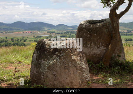 Plain of Jars, Phonsavanh, Laos Stockfoto