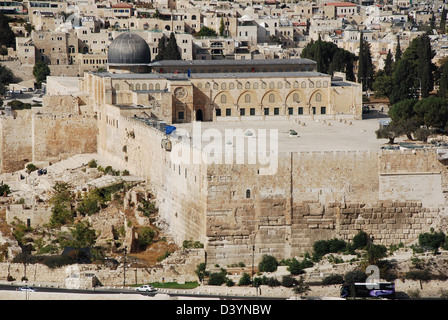 Al-Aqsa Moschee alte Jerusalem Israel Stockfoto