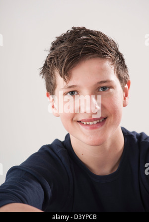 Porträt von Teenager Stockfoto