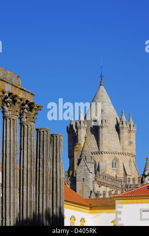 Evora Tempel - Evora Tempel 04 Stockfoto